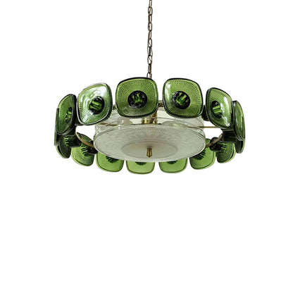 Lennox Glass Ring Chandelier