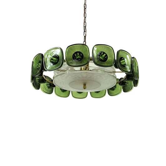 Lennox Glass Ring Chandelier