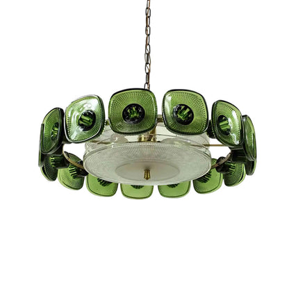 Lennox Glass Ring Chandelier