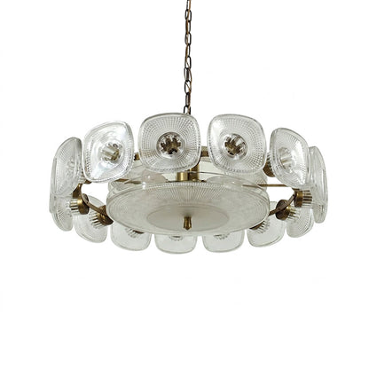 Lennox Glass Ring Chandelier
