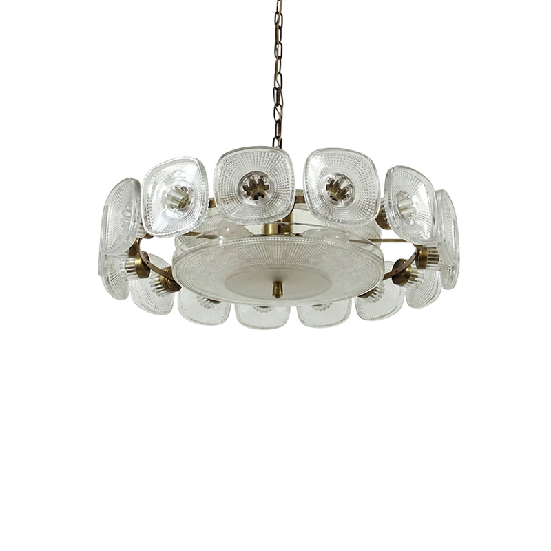 Lennox Glass Ring Chandelier