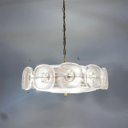 Lennox Glass Ring Chandelier