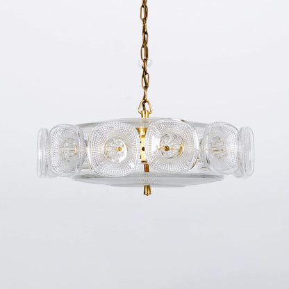 Lennox Glass Ring Chandelier