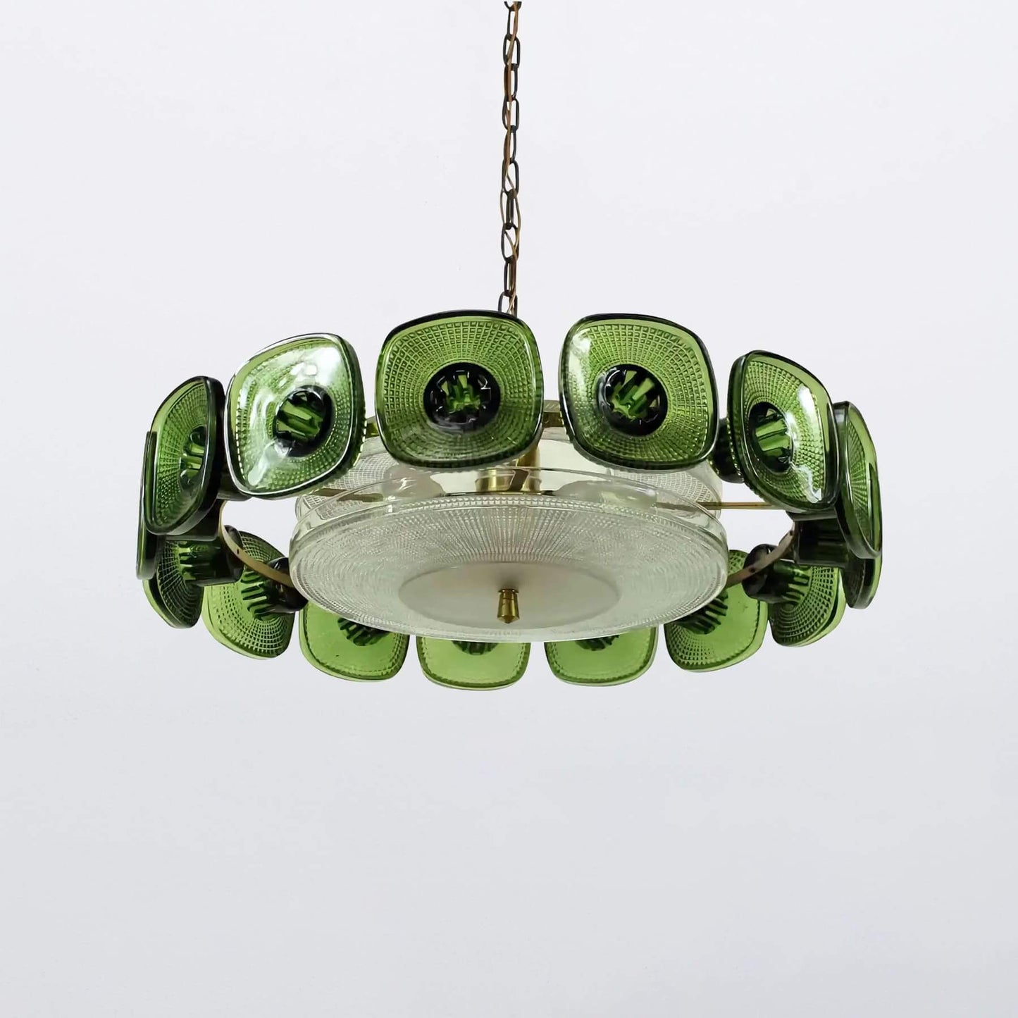 Lennox Glass Ring Chandelier