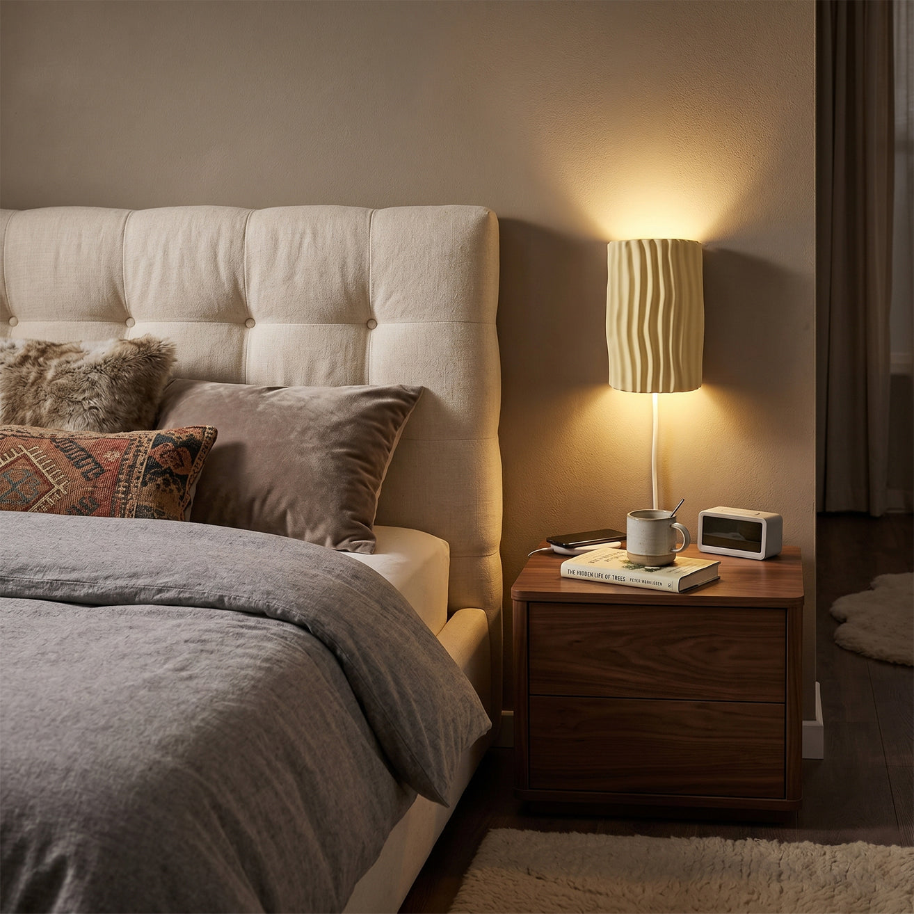 Waverly plug-in wall sconce hallway reading corner - Casa Norex