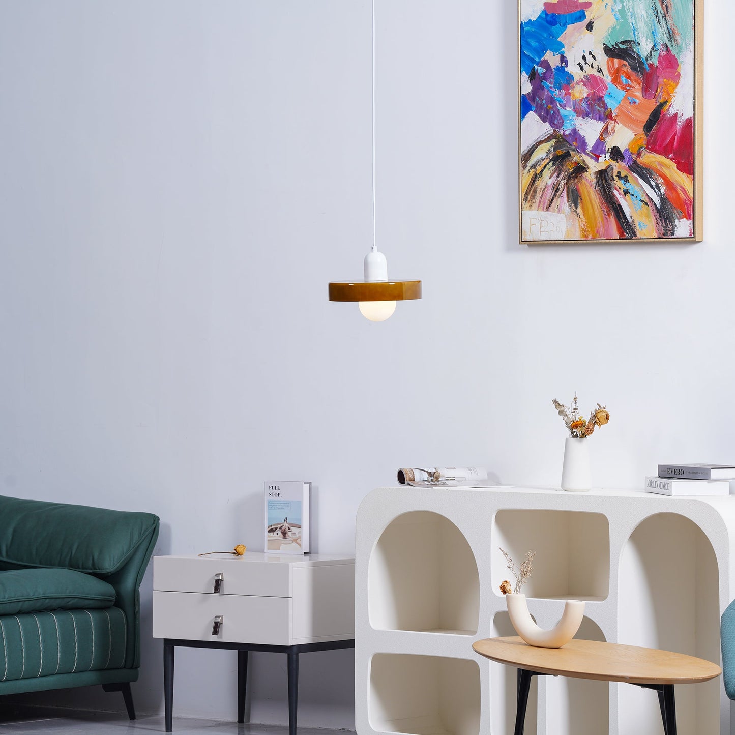 Disc Orb Pendant Lamp