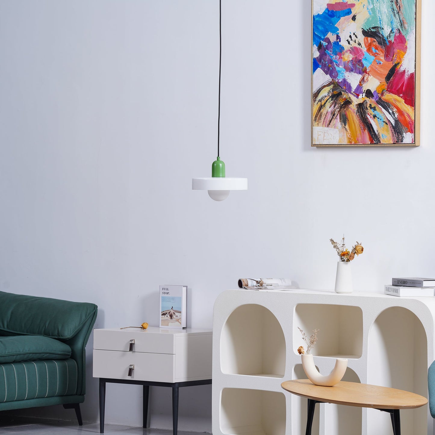 Disc Orb Pendant Lamp