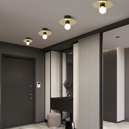 Disc And Sphere Wall Lamp