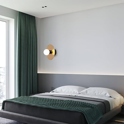 Disc And Sphere Wall Lamp