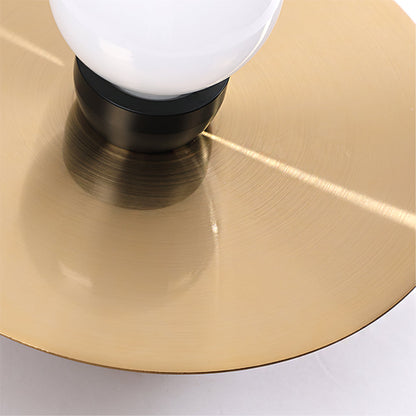Disc And Sphere Wall Lamp