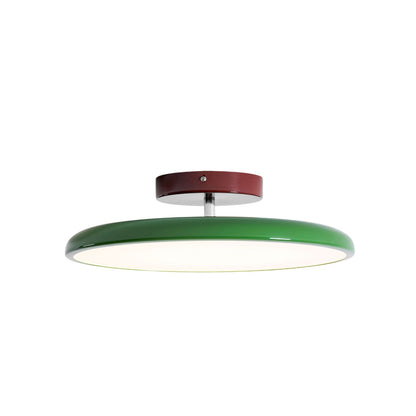 Drift ceiling lamp angle view — Green finish | Casa Norex