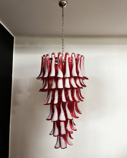 Elara Petal Glass Chandelier