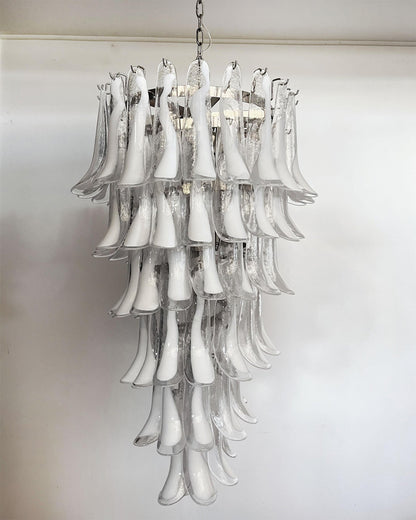 Elara Petal Glass Chandelier
