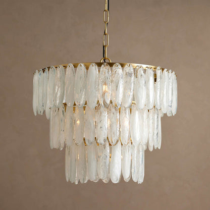 Ellington Frosted Glass Chandelier