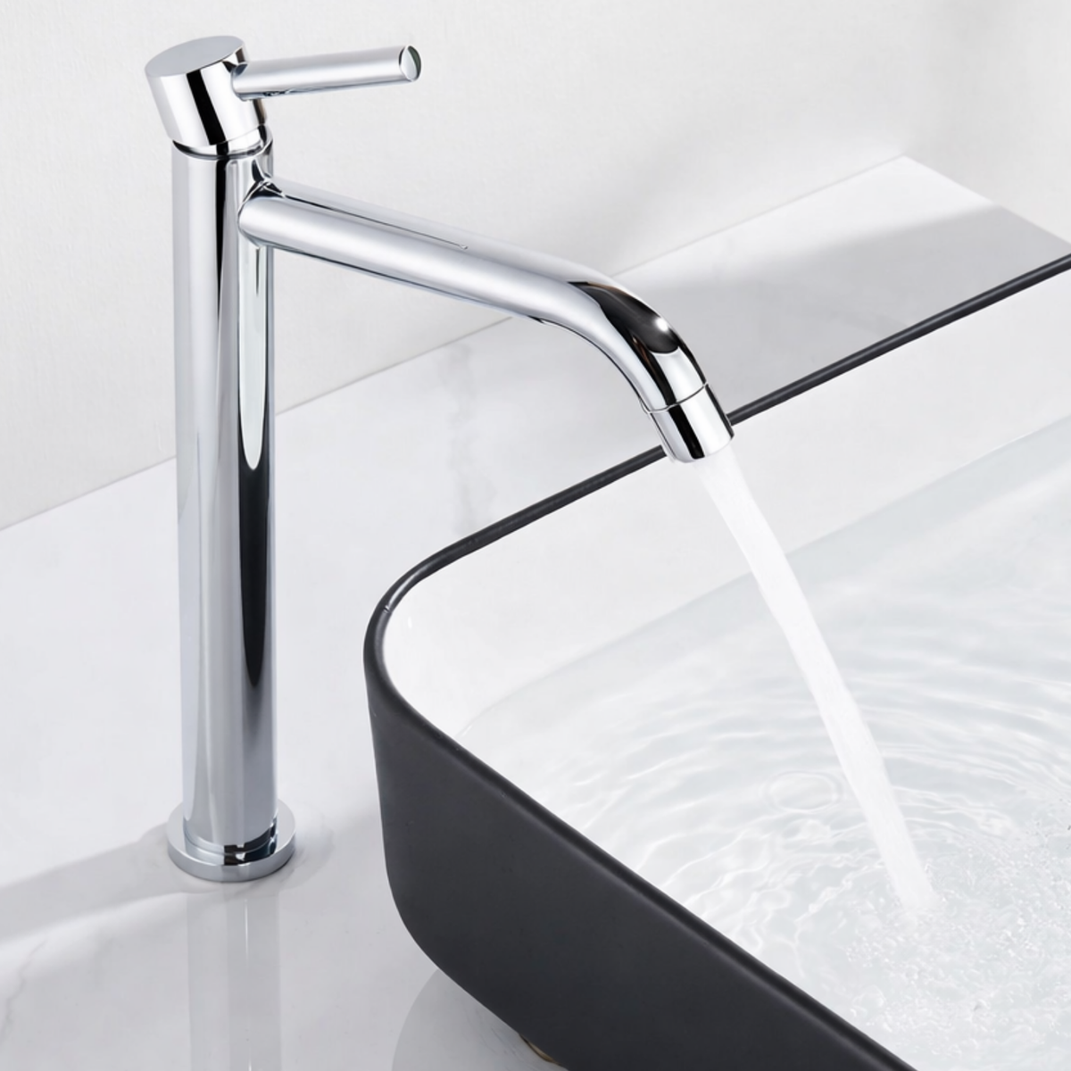 Bathroom Basin Faucet — solid metal in Chrome finish | Casa Norex