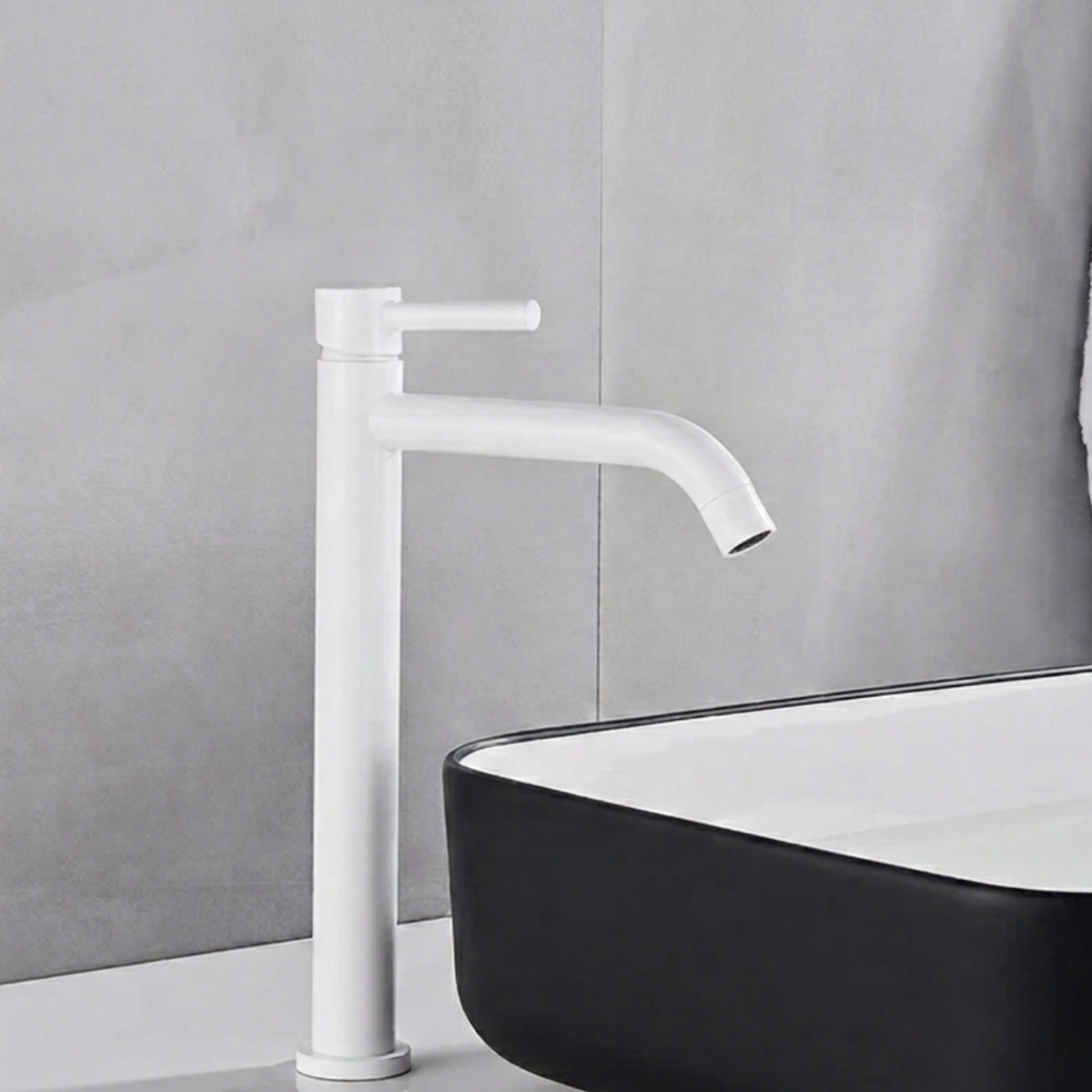 Milltown Bathroom Basin Faucet top-down view — Brushed Gold finish — Casa Norex