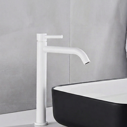 Milltown Bathroom Basin Faucet top-down view — Brushed Gold finish — Casa Norex