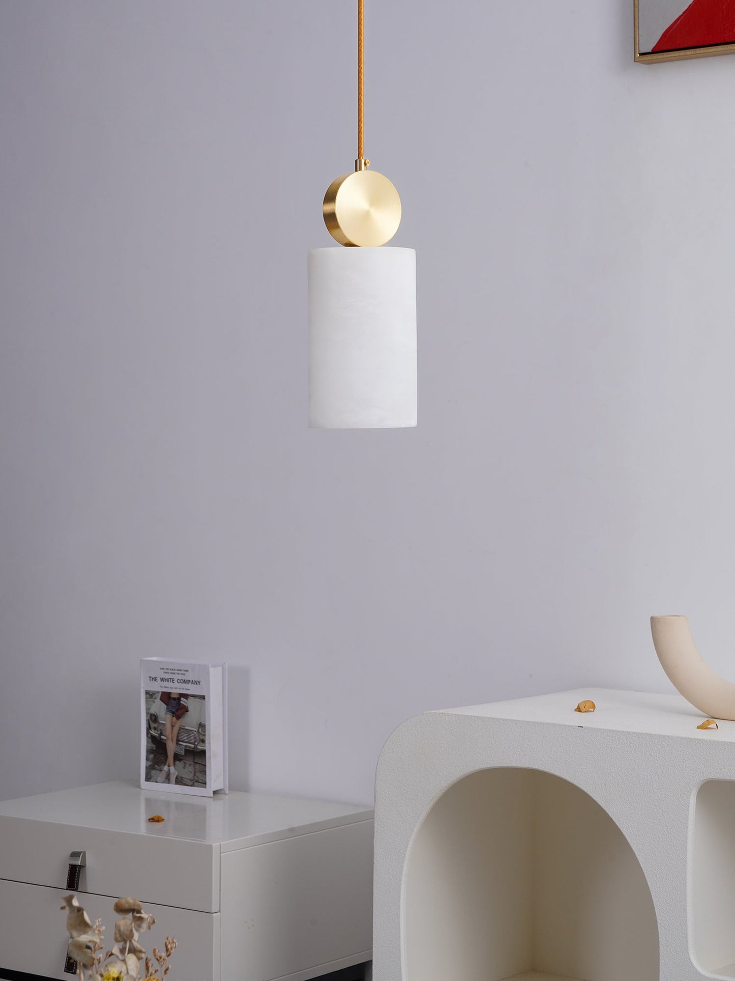 Obolus Alabaster Pendant Light
