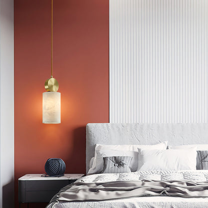 Obolus Alabaster Pendant Light