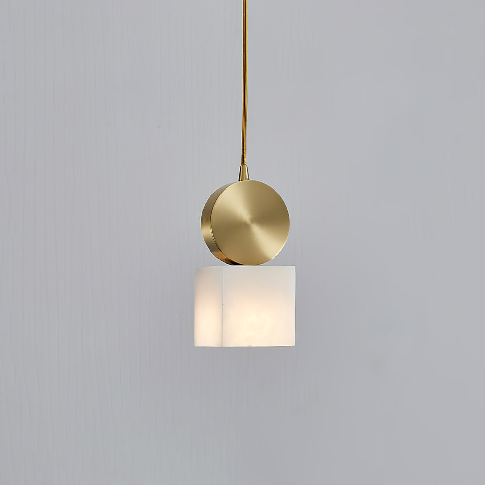 Obolus Alabaster Pendant Light