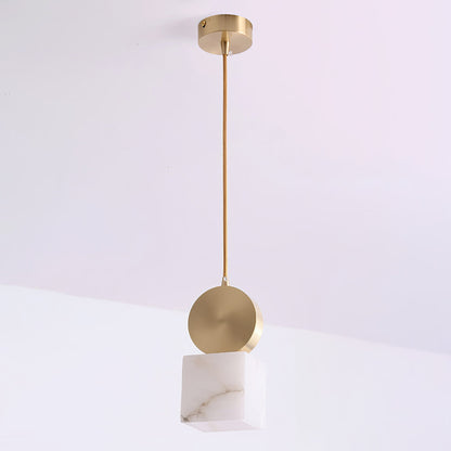 Obolus Alabaster Pendant Light