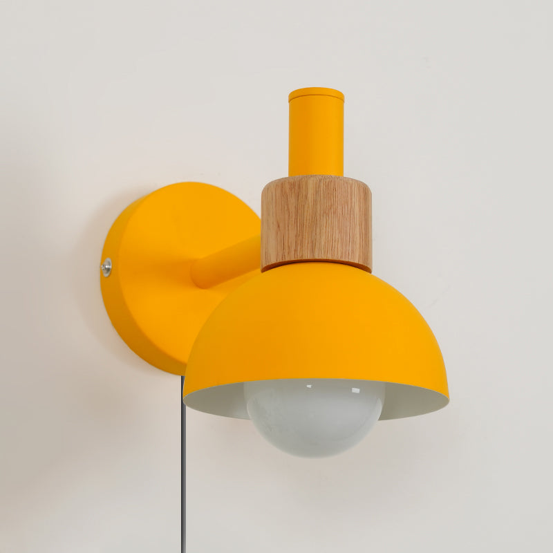 Fanta wall lamp green and yellow finish options - Casa Norex