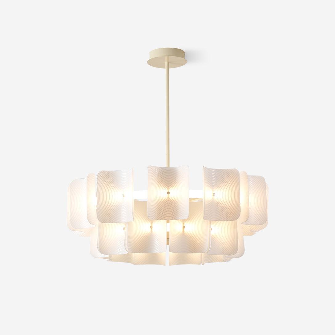 Fingerprint chandelier angle view — large size | Casa Norex