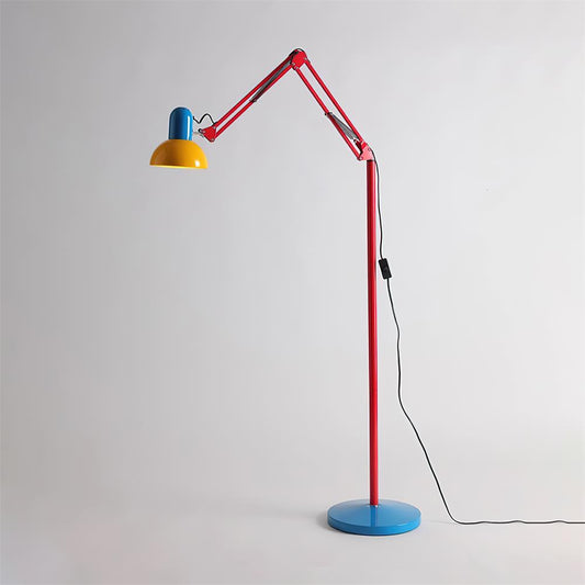 Flexo Memphis plug-in floor lamp cobalt blue base | Casa Norex