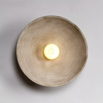 Avalon sconce in hallway - compact art deco design - Casa Norex