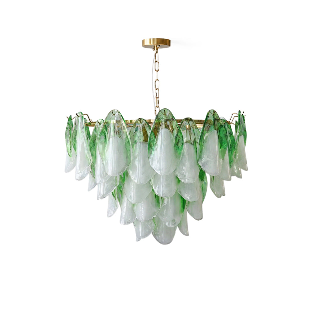 Foliage Glass Chandelier
