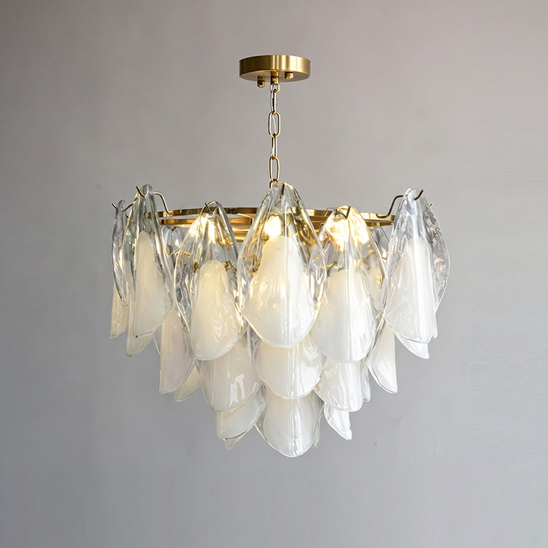 Foliage Glass Chandelier