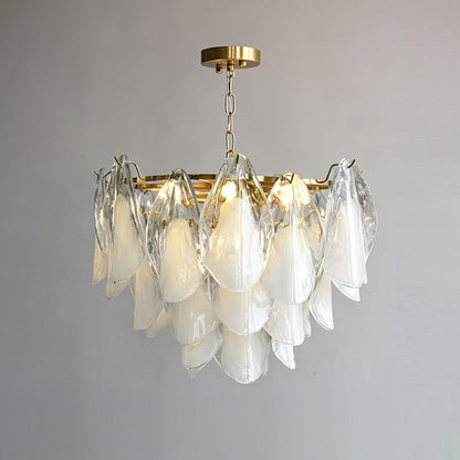 Foliage Glass Chandelier