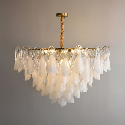 Foliage Glass Chandelier