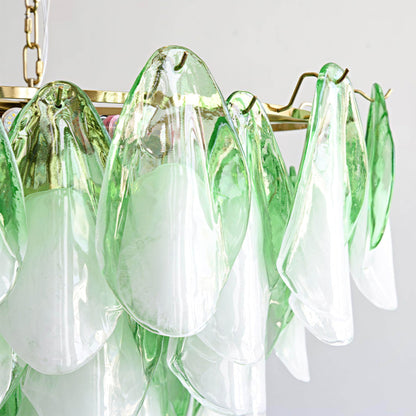 Foliage Glass Chandelier