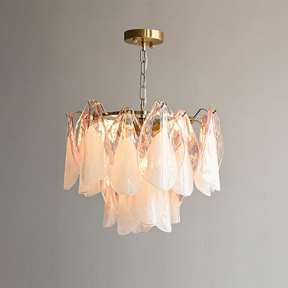 Foliage Glass Chandelier