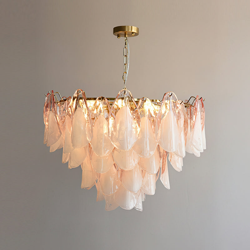 Foliage Glass Chandelier