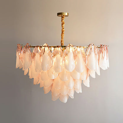 Foliage Glass Chandelier