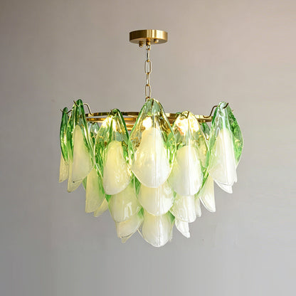Foliage Glass Chandelier