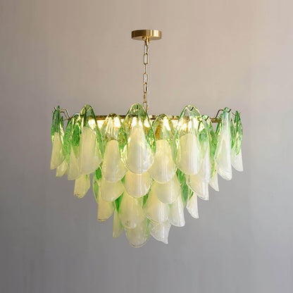 Foliage Glass Chandelier