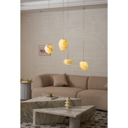 Galet Spanish Alabaster Pendant Lamp