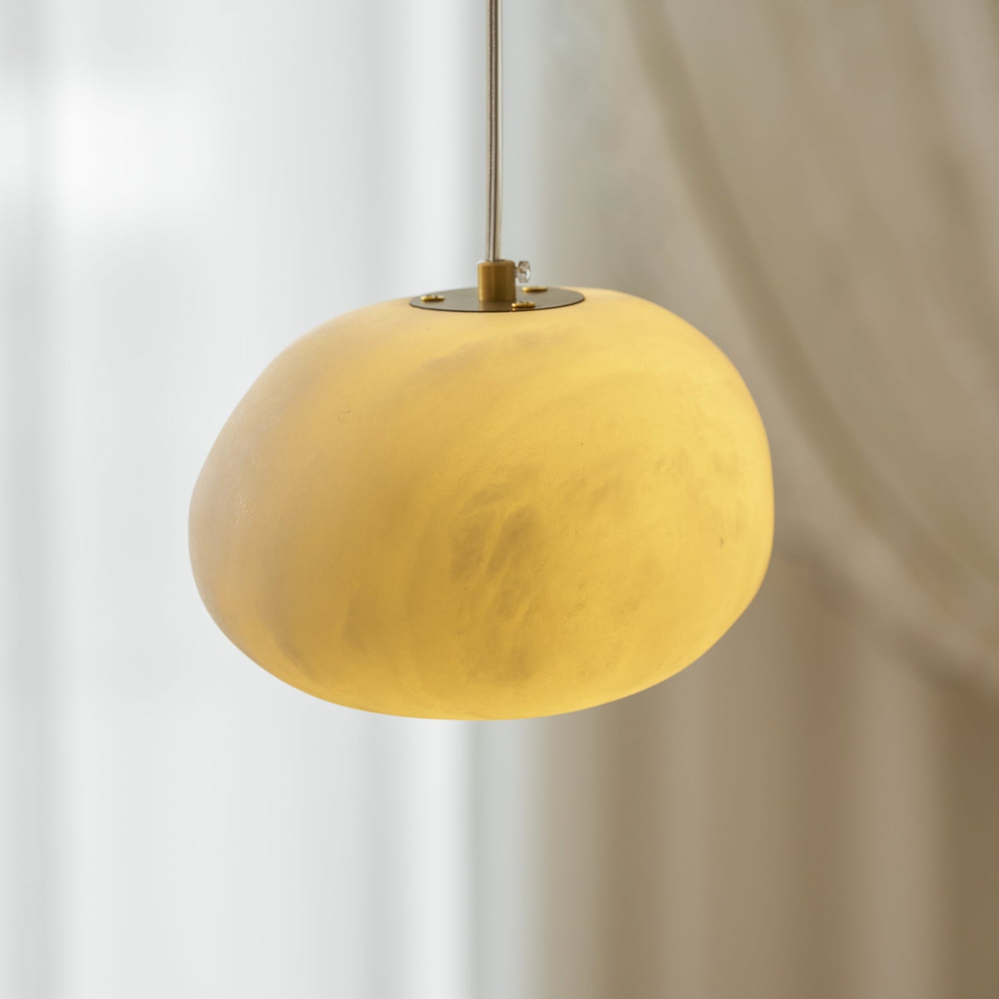 Galet Spanish Alabaster Pendant Lamp