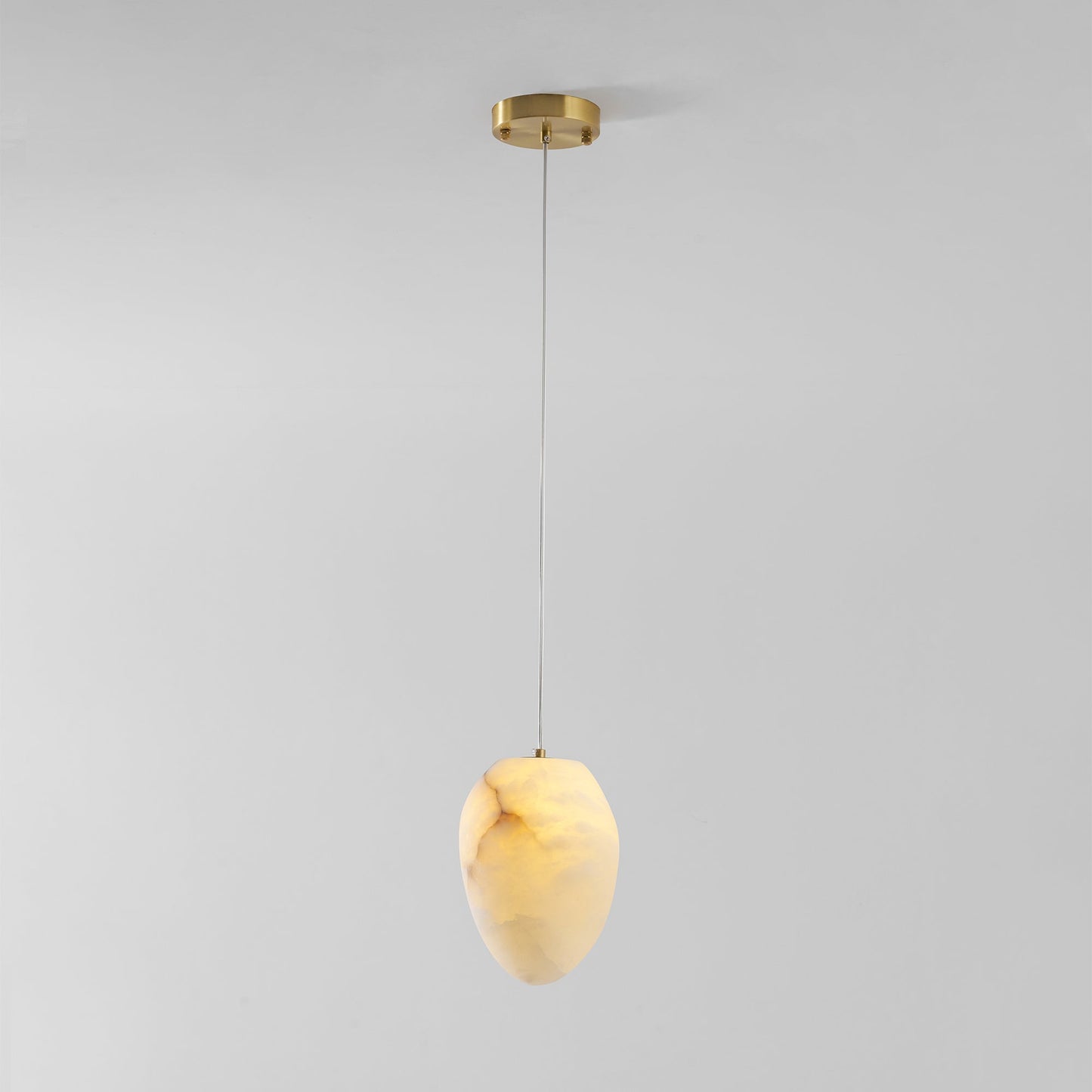 Galet Spanish Alabaster Pendant Lamp