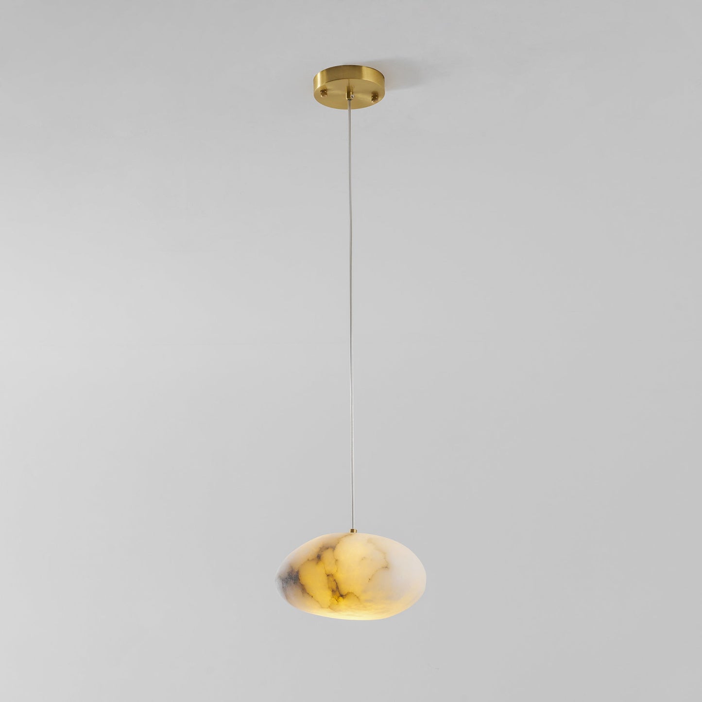 Galet Spanish Alabaster Pendant Lamp