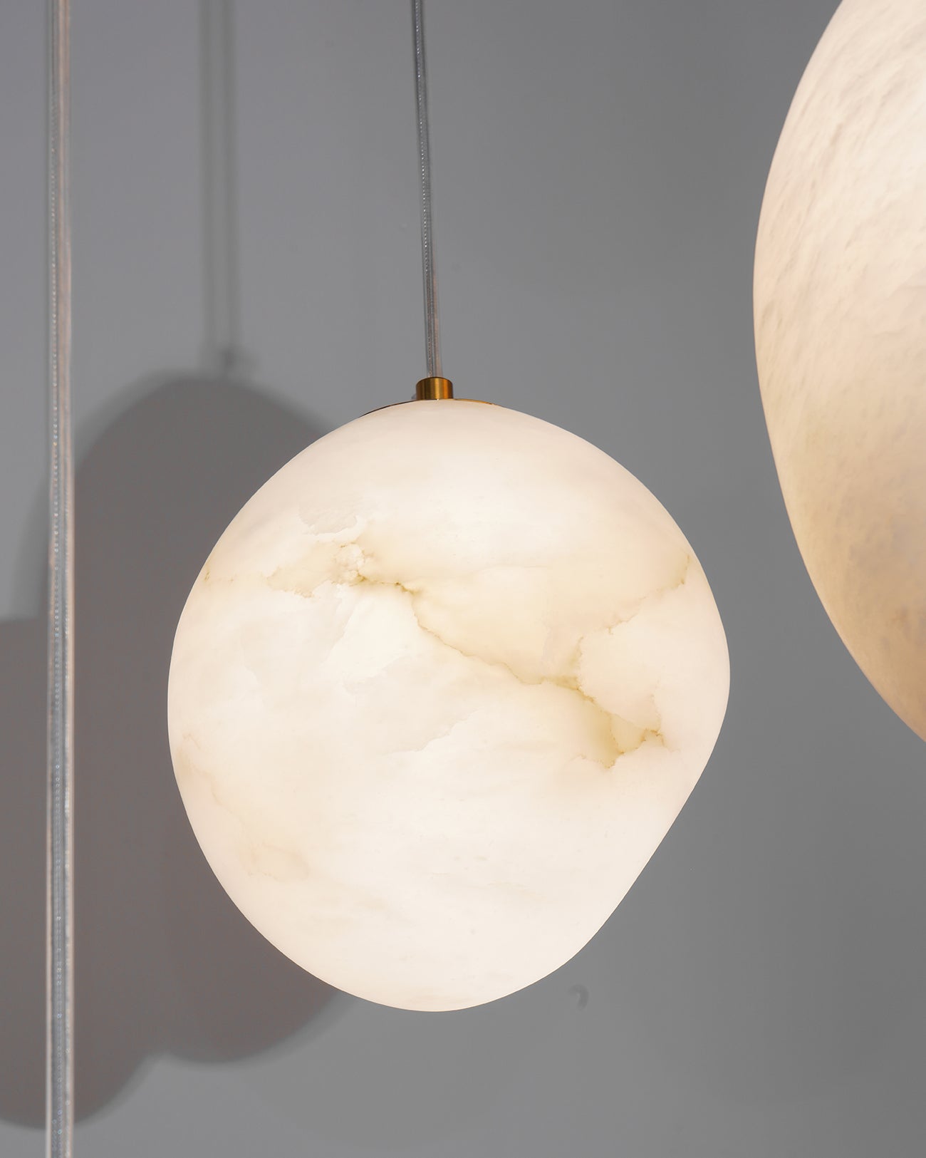 Galet Spanish Alabaster Pendant Lamp