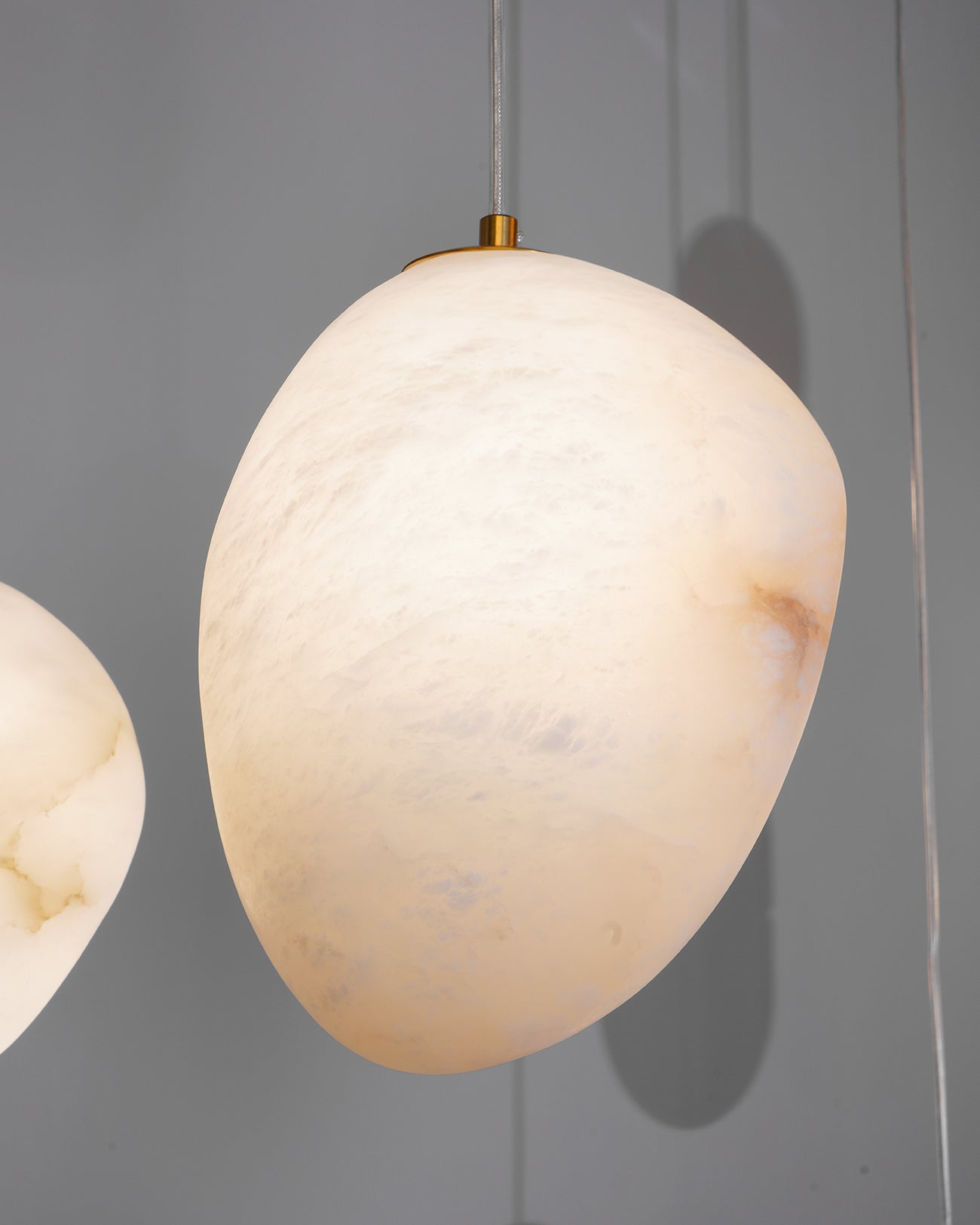 Galet Spanish Alabaster Pendant Lamp