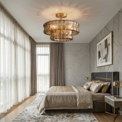 Ghiaccio Round Ceiling Lamp