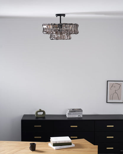 Ghiaccio Round Ceiling Lamp