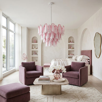 Verona Pink Chandelier