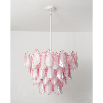 Verona Pink Chandelier