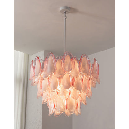 Verona Pink Chandelier